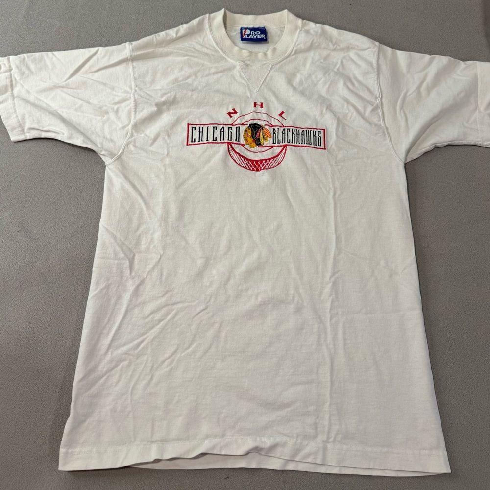 Vintage embroidery Chicago Blackhawks NHL Hockey Size M